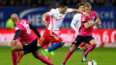 Bobby Wood John Brooks Hamburg Hertha Bundesliga 030517.