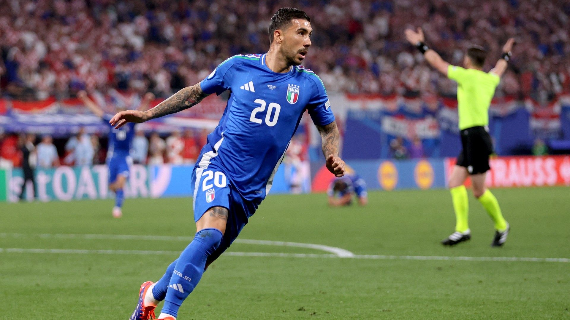 Mattia Zaccagni Italia Eurocopa 2024