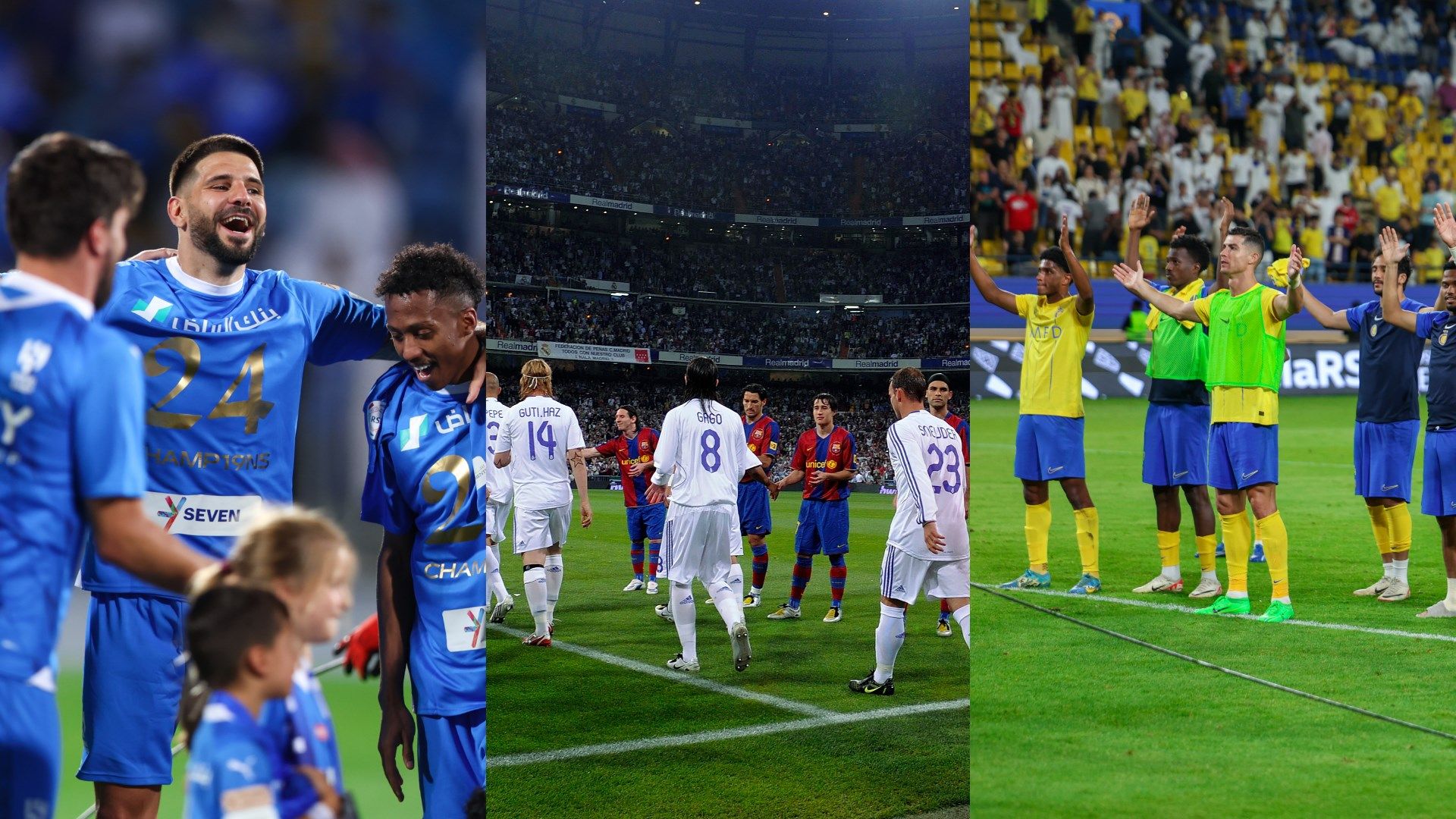 Real Madrid Barcelona - Al Hilal - Al Nassr