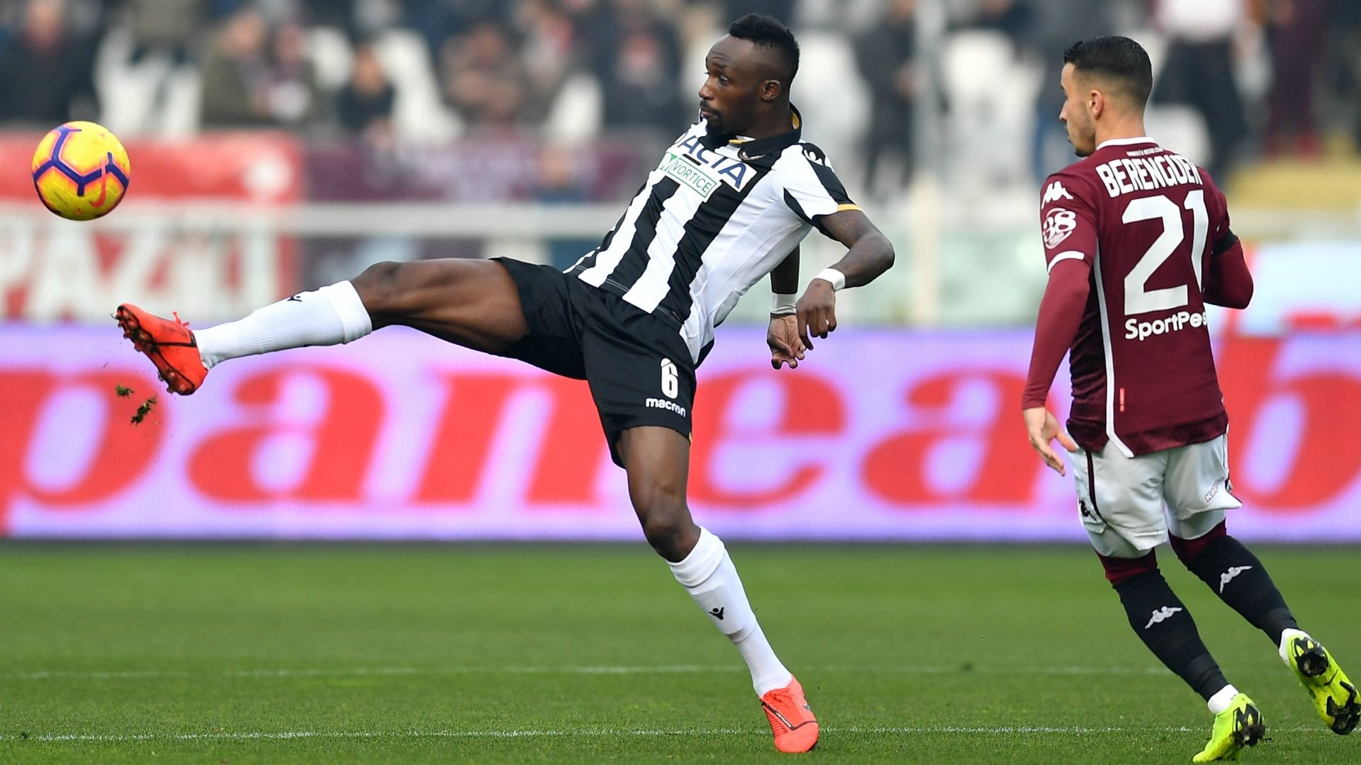Seko Fofana Alejandro Berenguer Torino Udinese Serie A