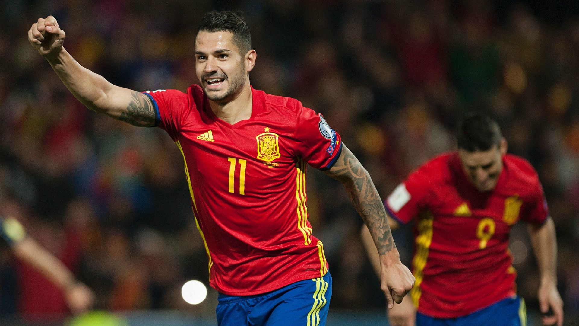 Vitolo Spain Macedonia World Cup Qualifier
