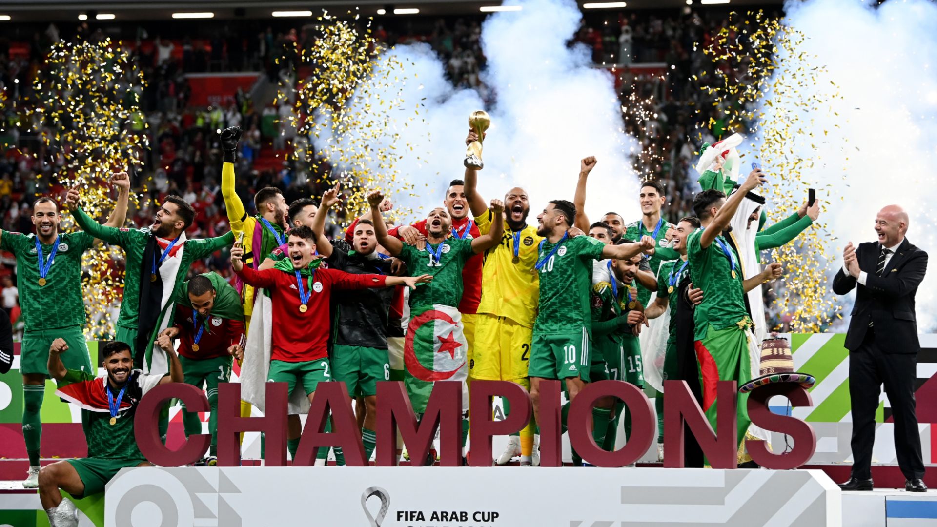 FIFA Arab Cup Algeria Winners