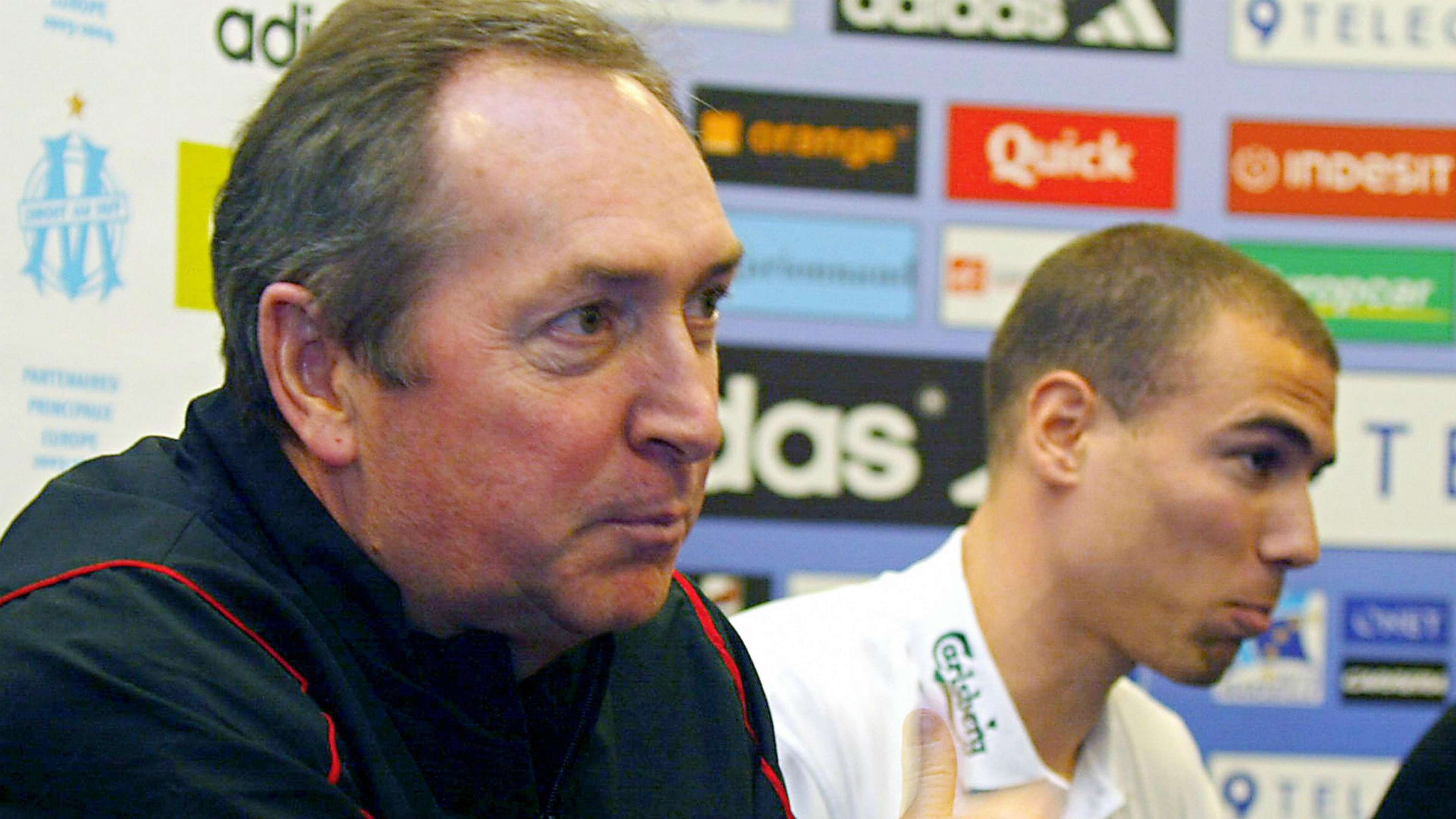 Gerard Houllier and Bruno Cheyrou | Liverpool