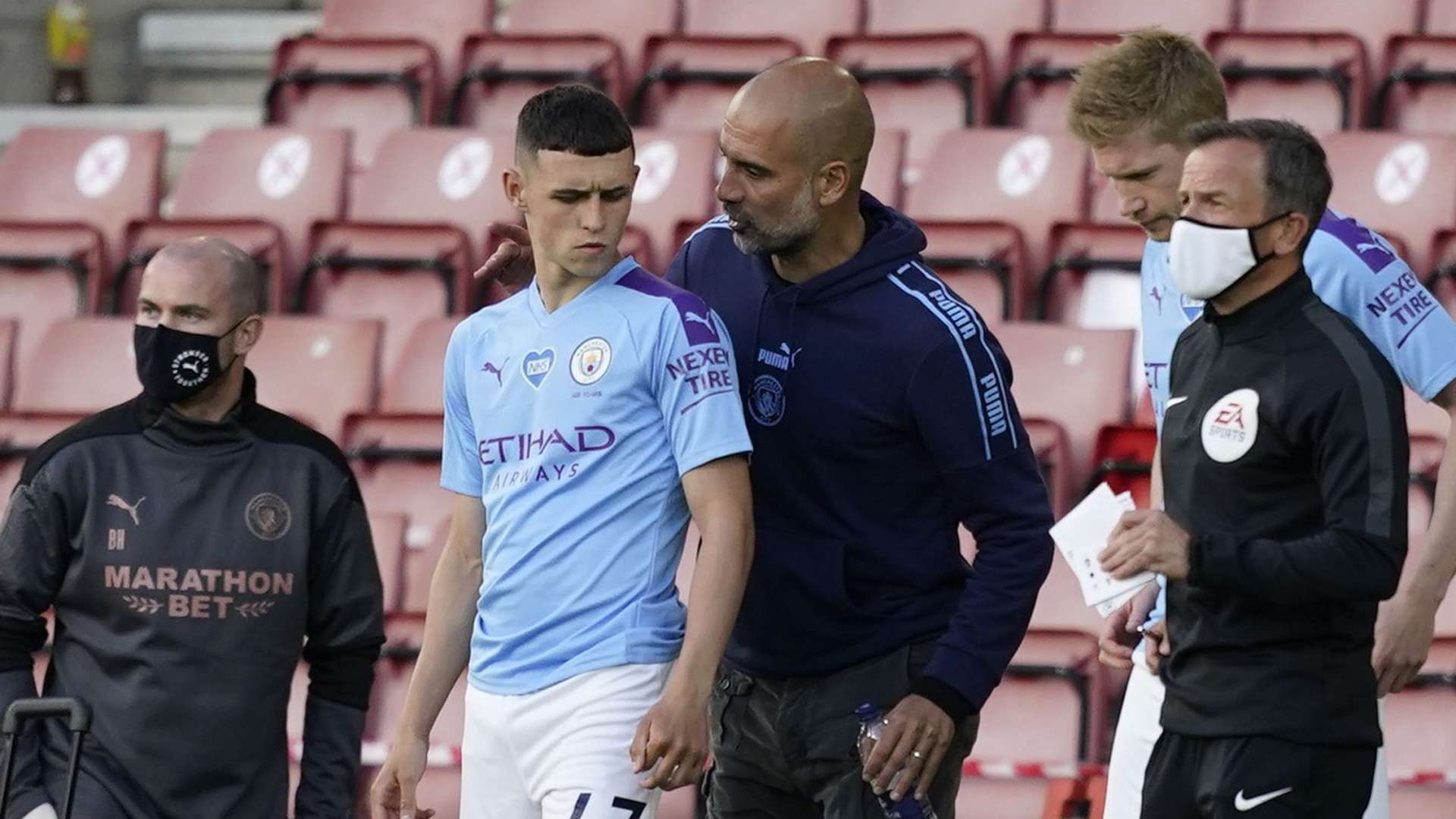 Phil Foden, Pep Guardiola, Manchester City