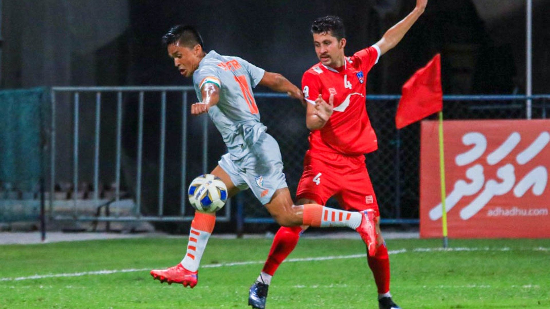 Sunil Chhetri India Nepal SAFF Championship 2021