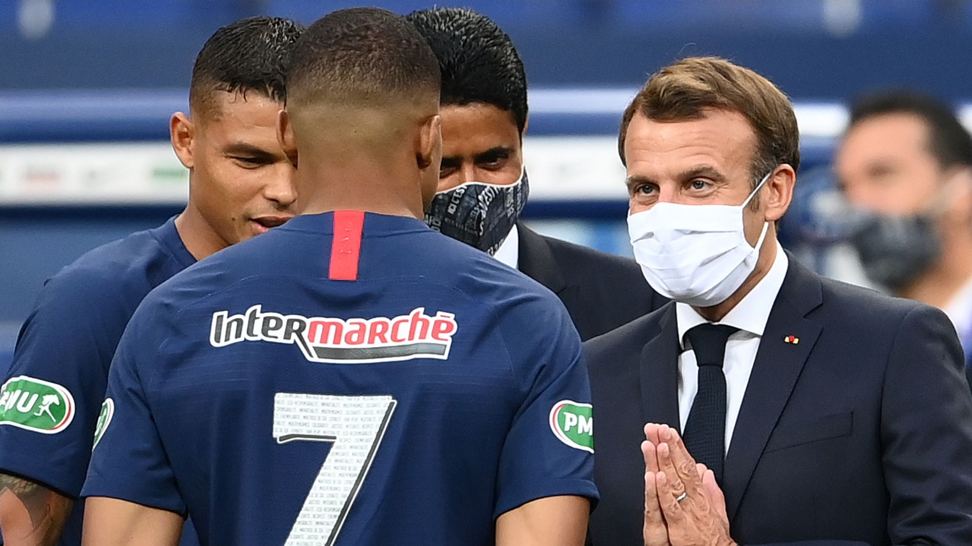 Mbappé Macron