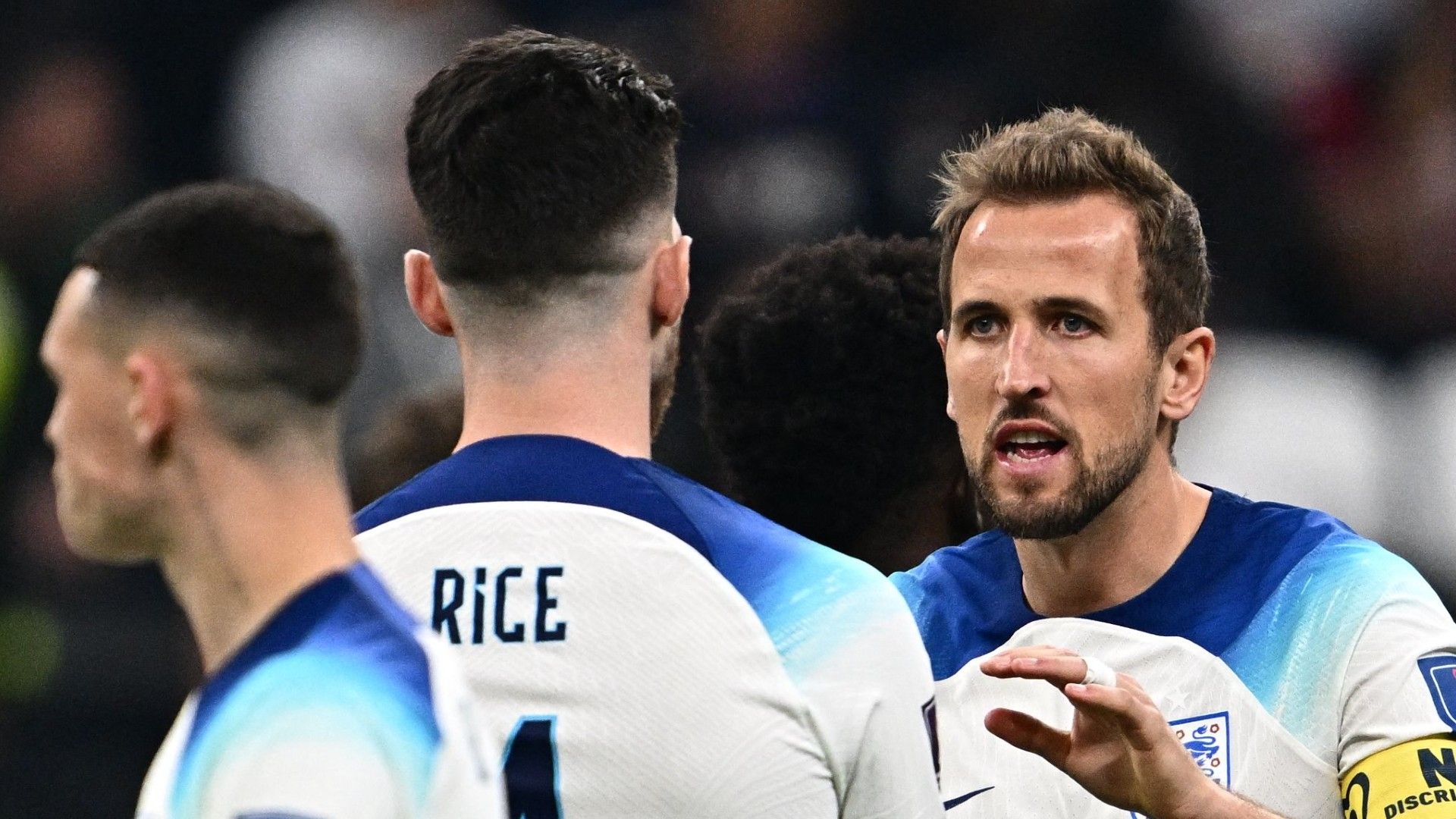 Declan Rice Harry Kane England 2022 World Cup