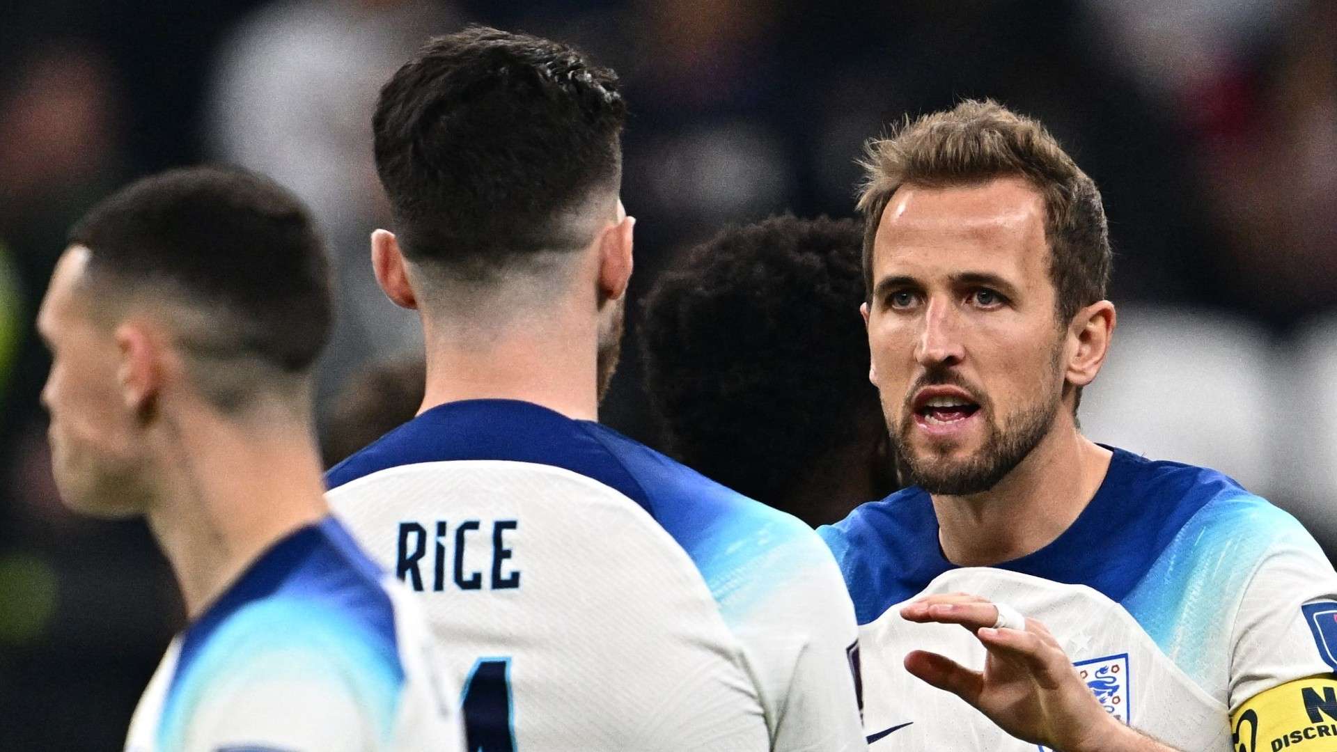 Declan Rice Harry Kane England 2022 World Cup