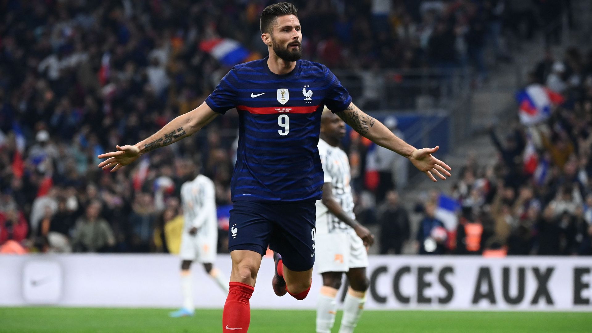 Olivier Giroud France Ivory Coast Friendly 25032022