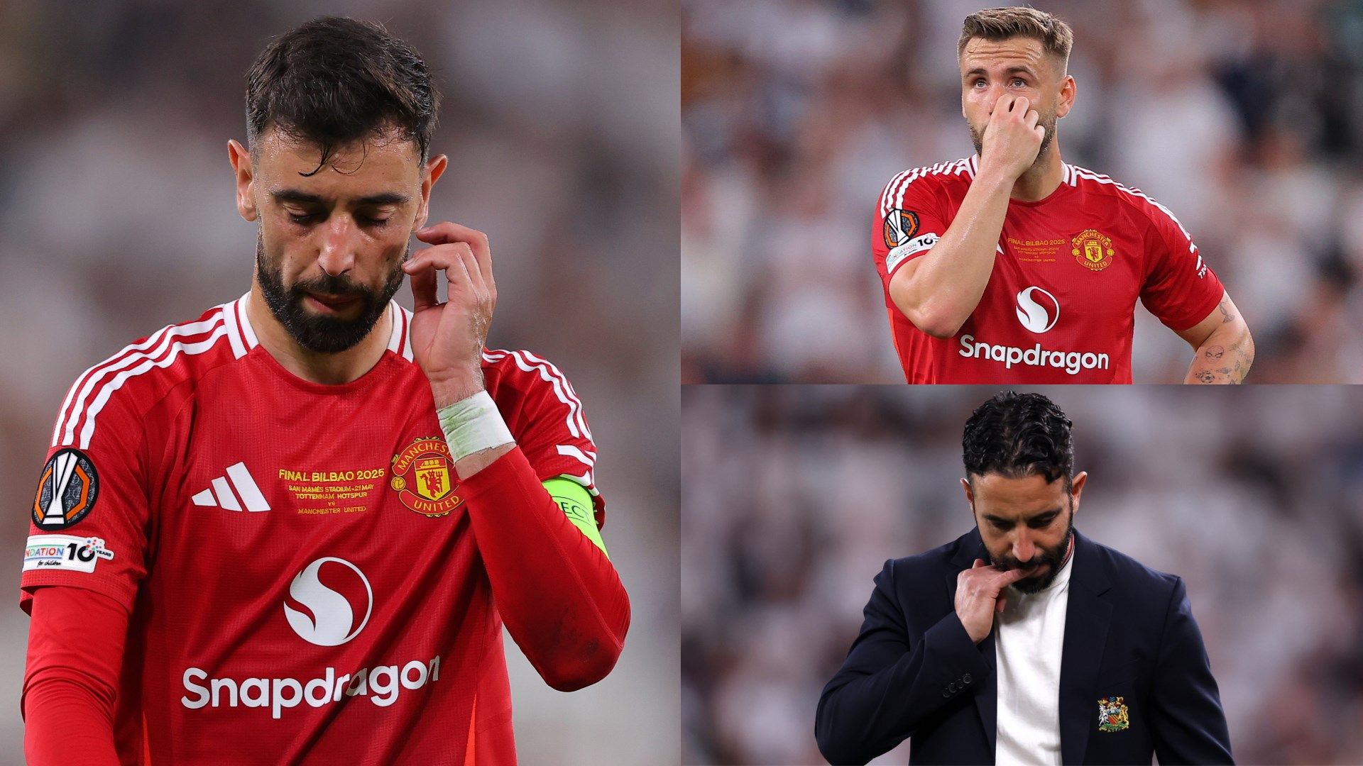 Fernandes Shaw Amorim Man Utd GFX