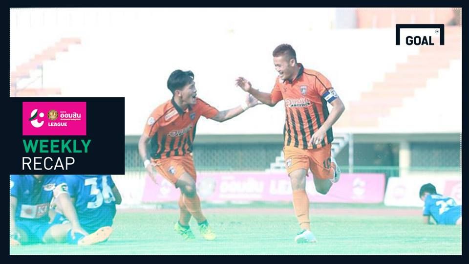 ผลการแข่งขันฟุตบอล ออมสิน ลีก (T4) 2018 สัปดาห์ที่ 6