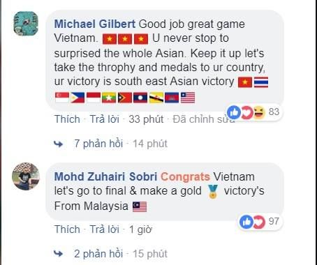 CĐV Châu Á chúc Việt Nam