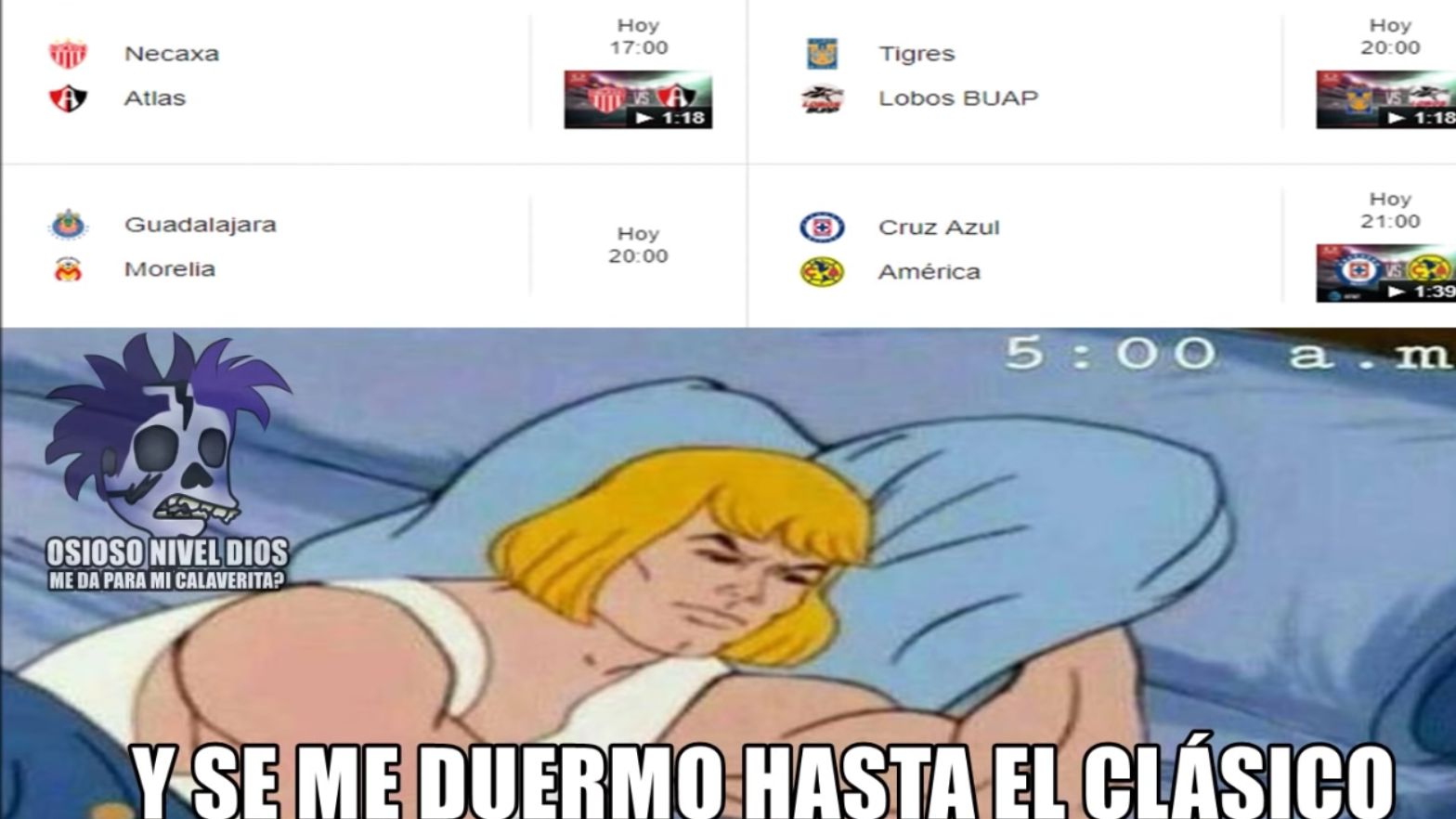Memes Cruz Azul América 271018