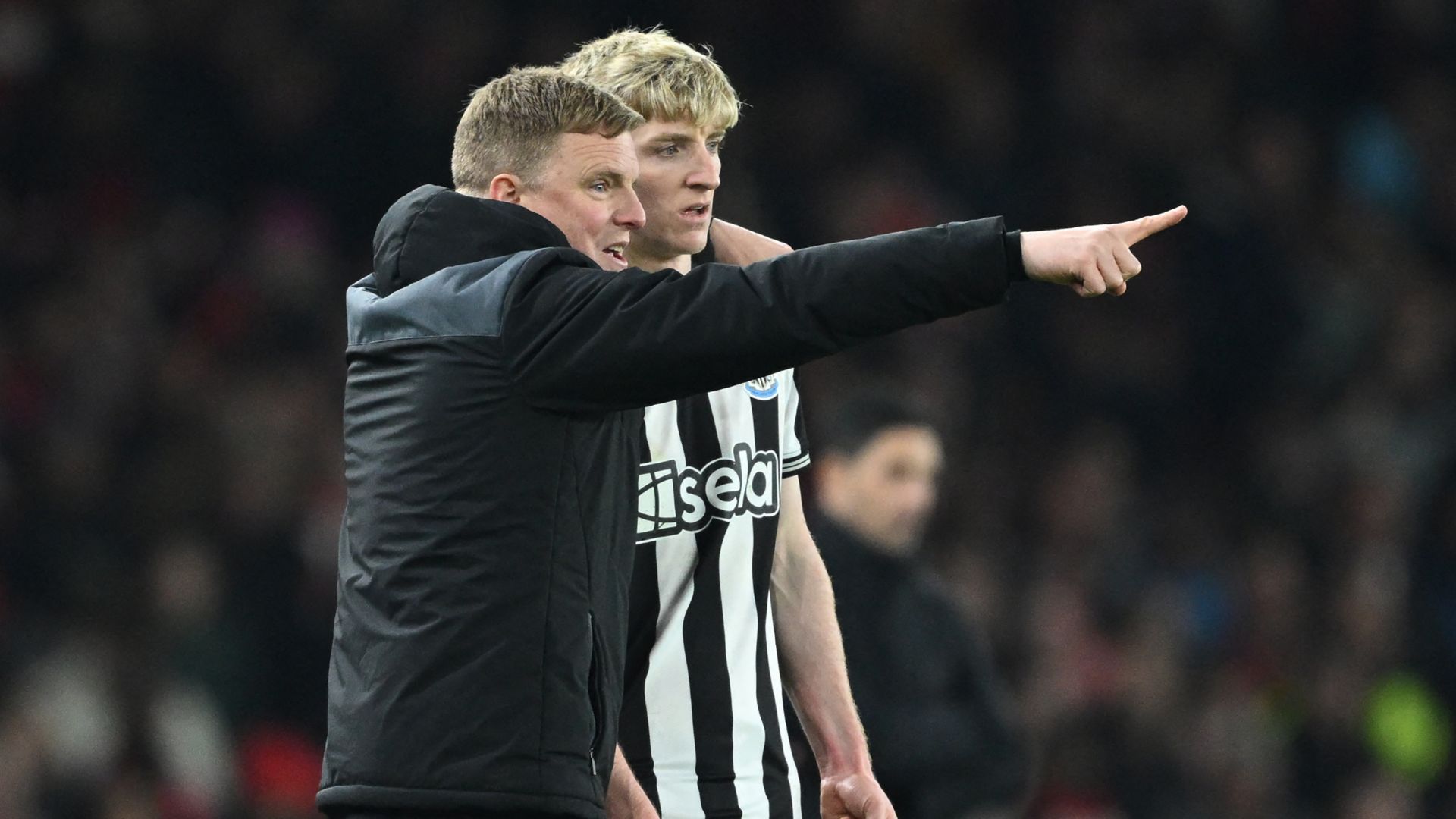 Eddie Howe Anthony Gordon Newcastle 2023-24