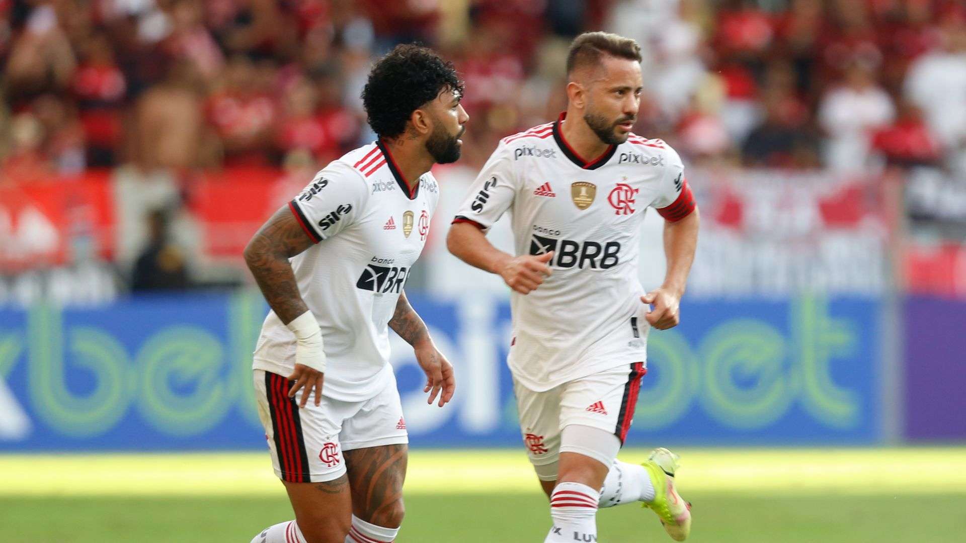 Gabigol, Everton Ribeiro, Flamengo x Nova Iguaçu, Carioca, 21012023