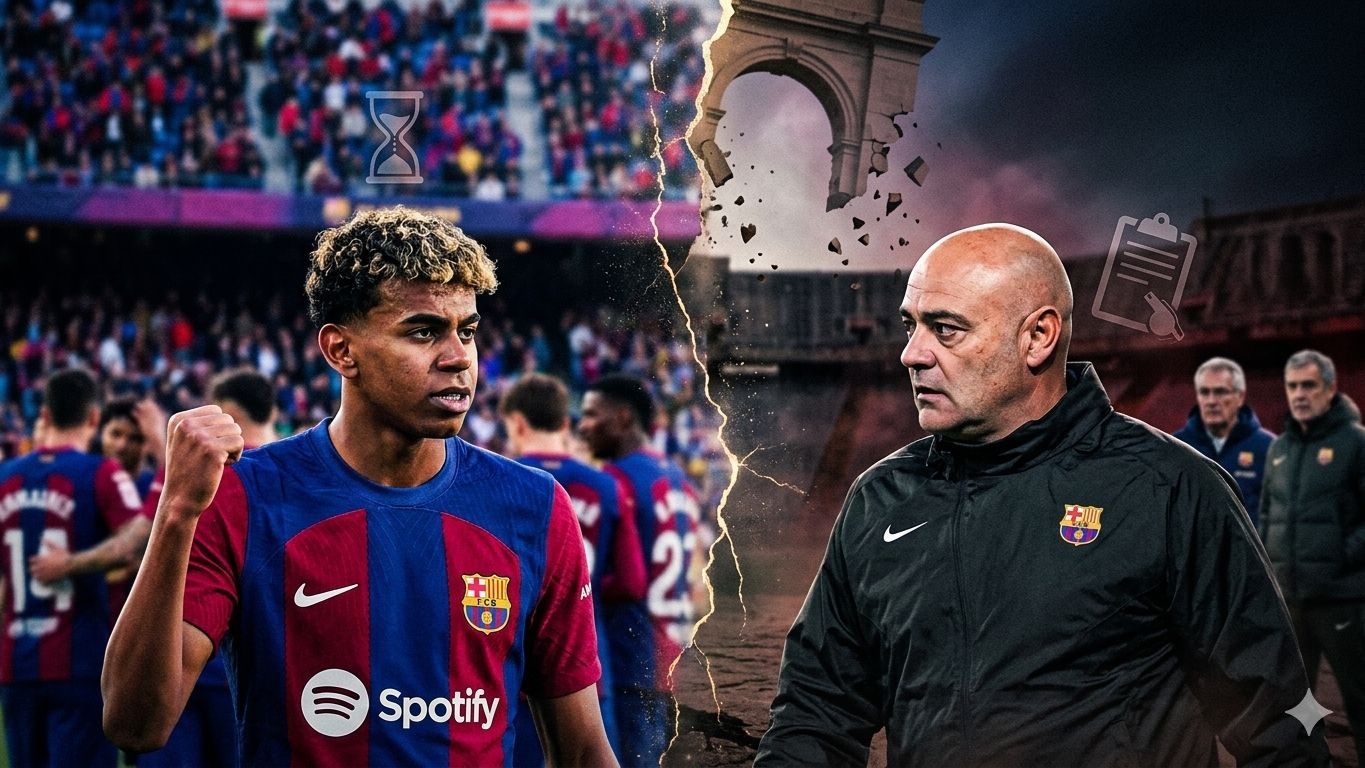 Jose Ramon de la Fuente Lamine Yamal GOAL ONLY