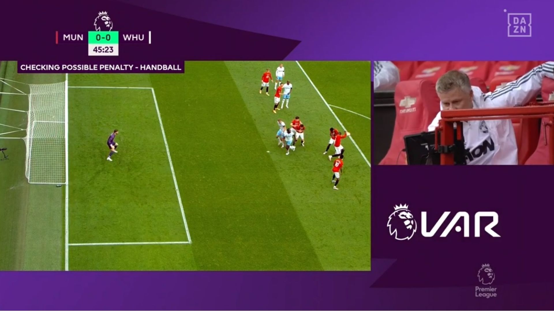 Pogba penalty call vs West Ham