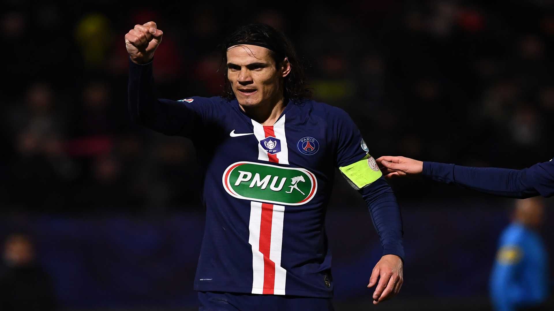 Edinson Cavani Linas PSG Coupe de France 05012019