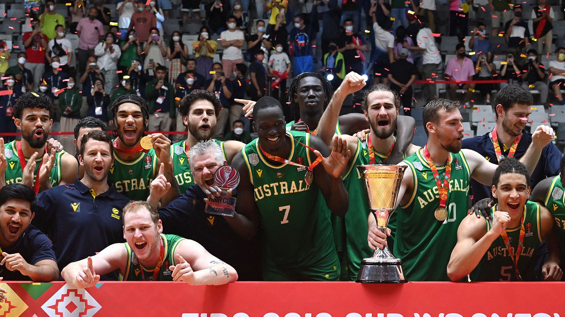 FIBA Asia Cup 2022 winners