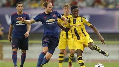 Daley Blind Ousmane Dembele Manchester United Borussia Dortmund International Champions Cup