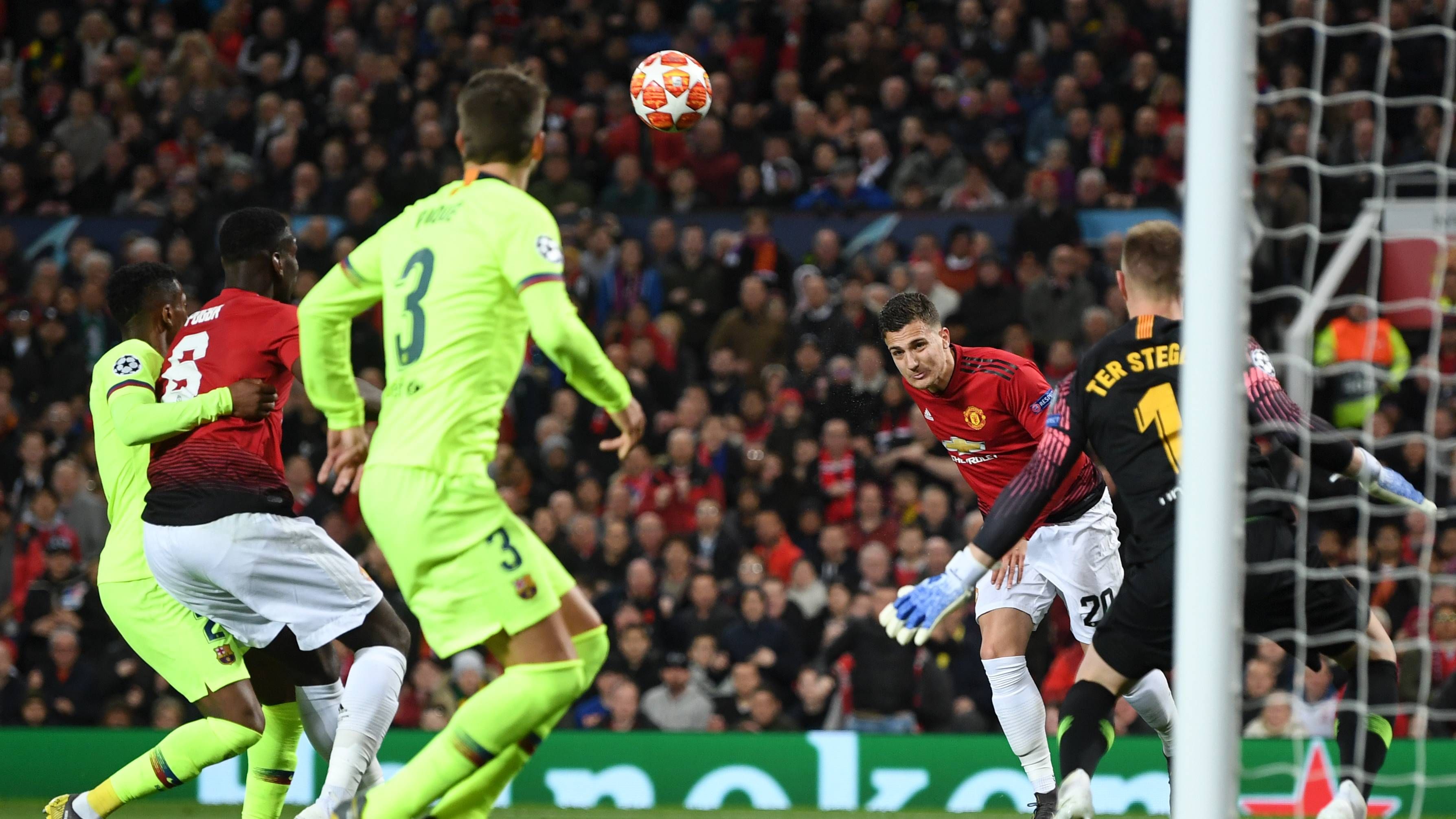 Diogo Dalot Manchester United Champions League