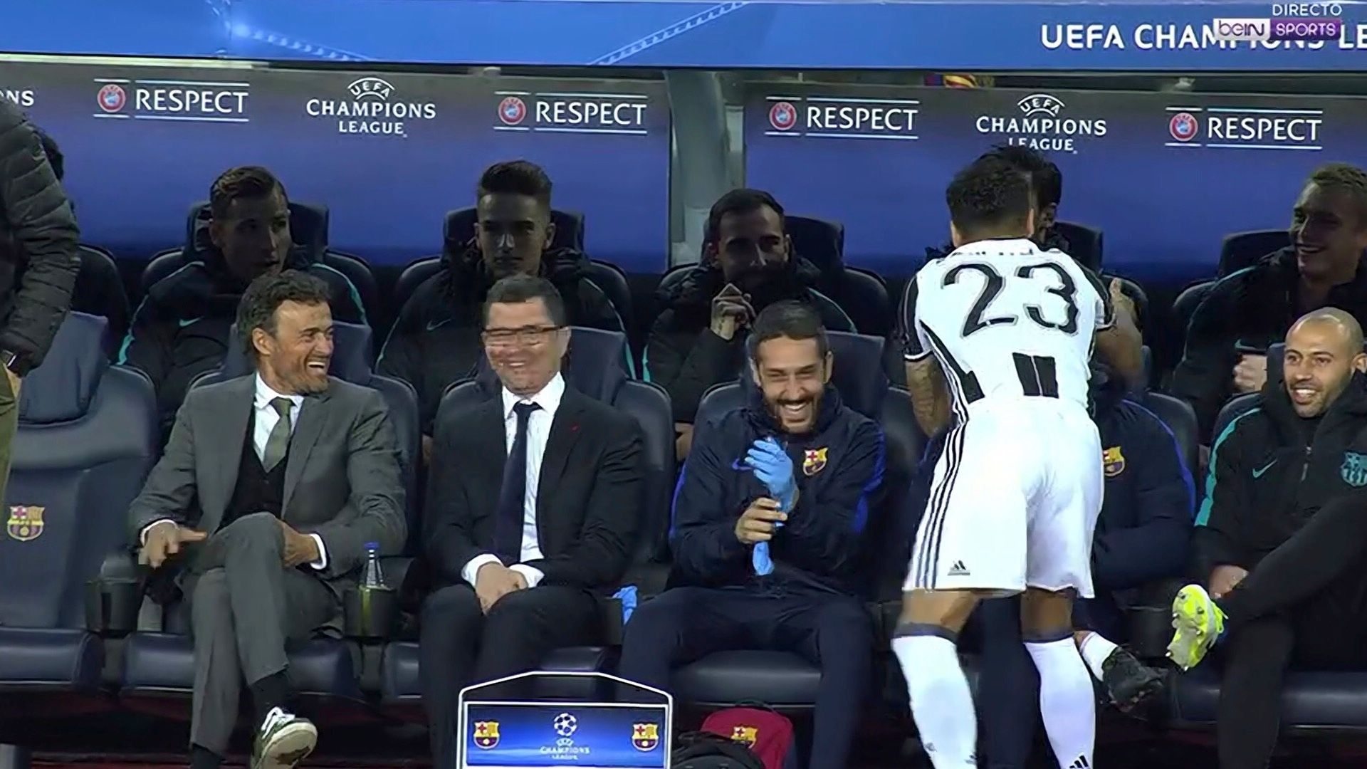 Dani Alves Luis Enrique