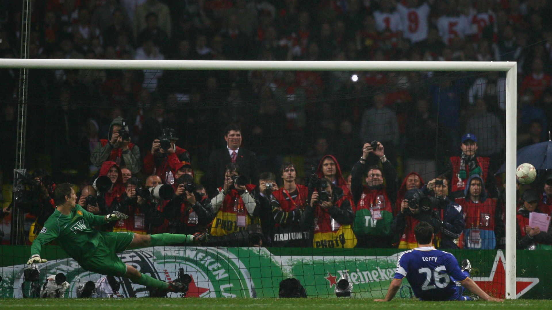 John Terry Chelsea Manchester United 2008 UCL final