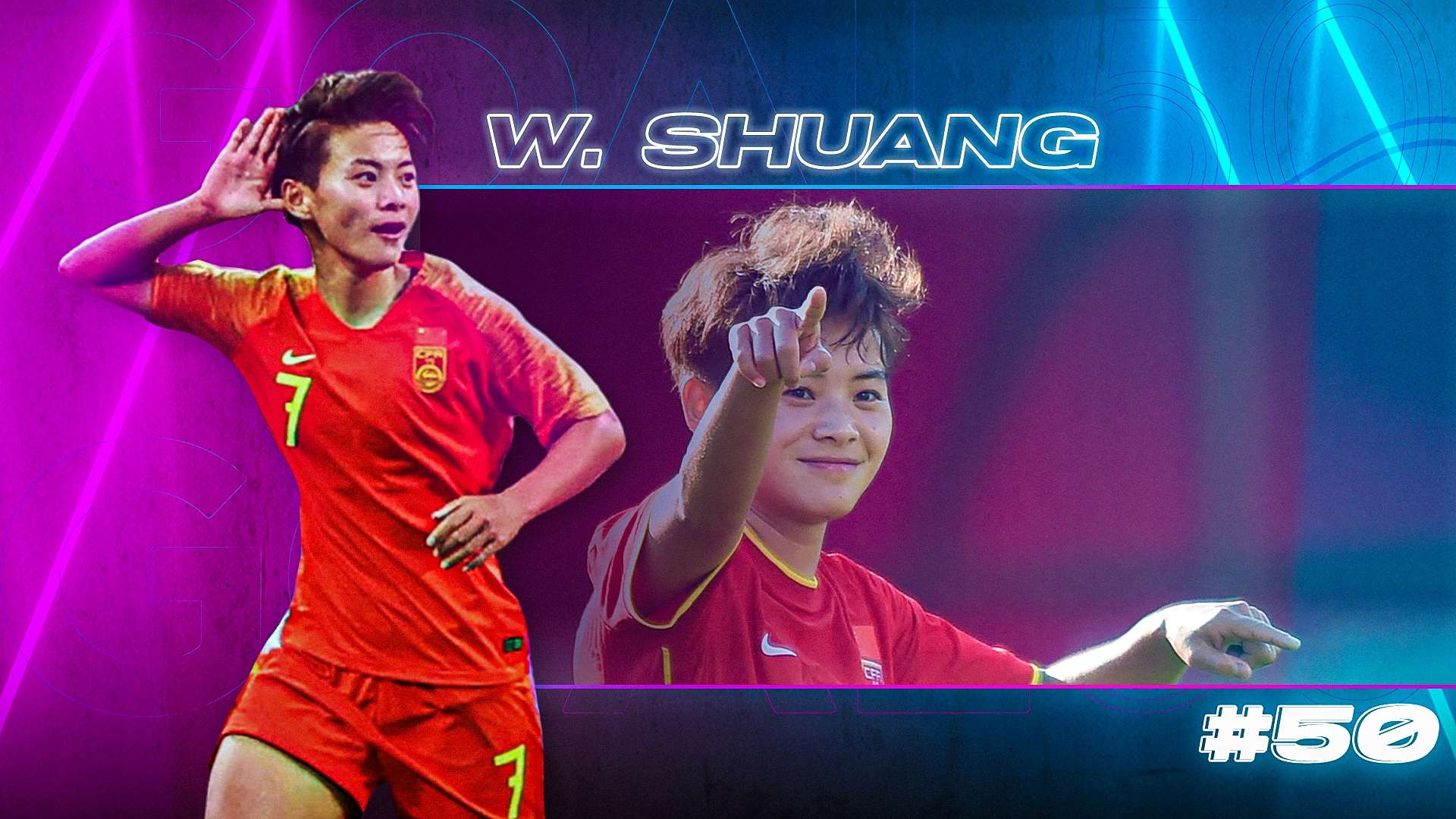 GOAL50 2022 Wang Shuang GFX Ranking