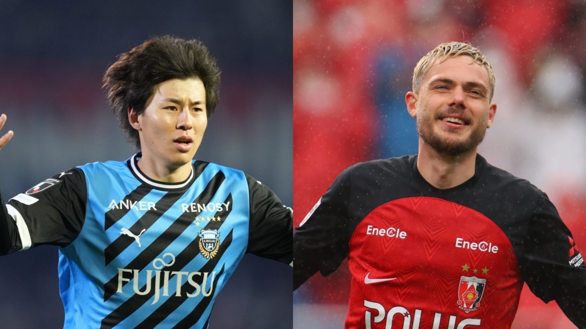 Yasuto WAKIZAKA Kawasaki DAVID MOBERG Urawa