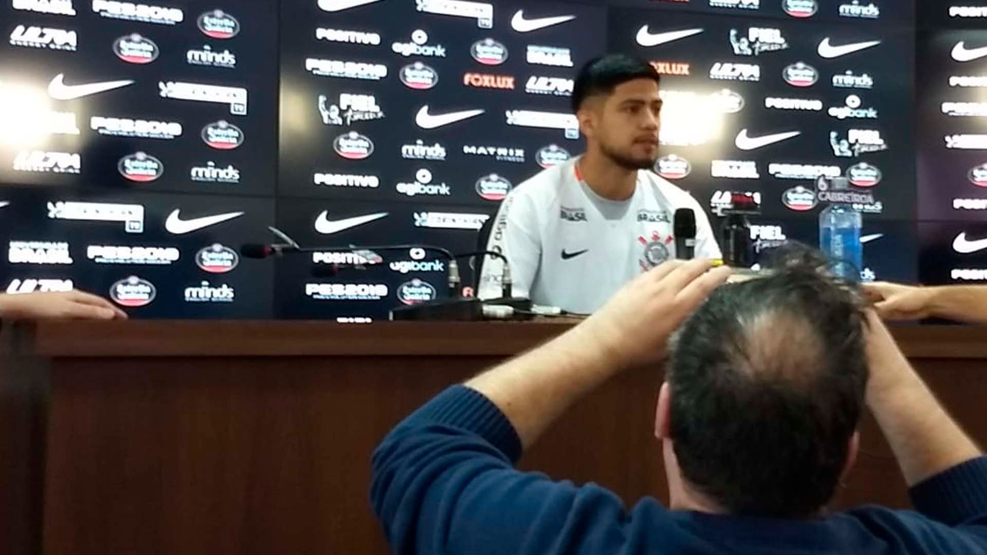 Sergio Diaz Corinthians Apresentação 10 08 18