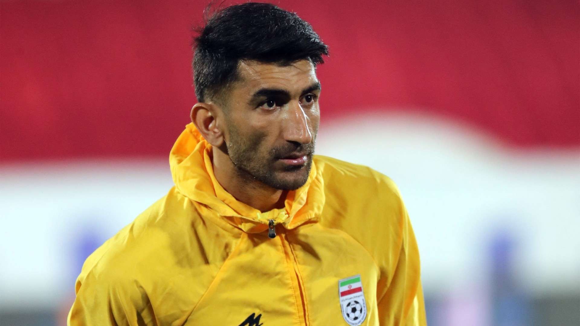 Iran's goalkeeper Alireza Beiranvand