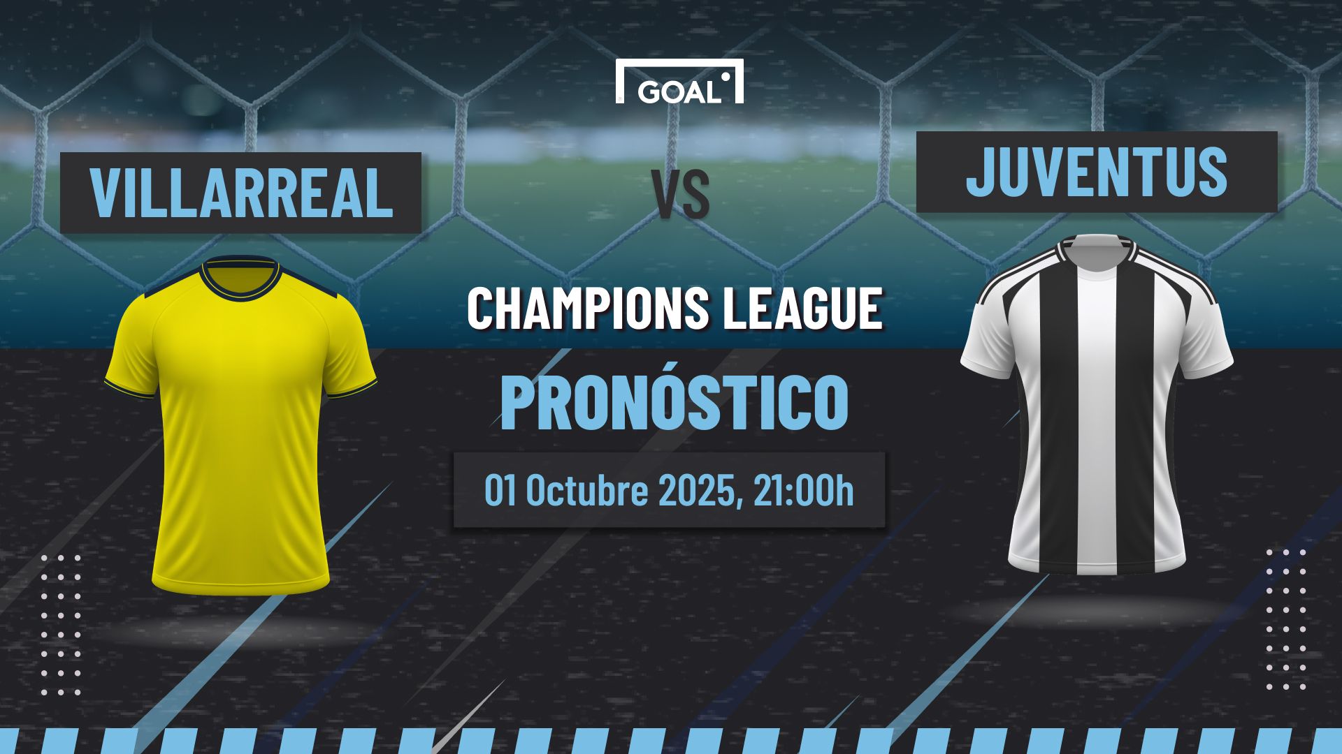Villarreal vs Juventus Pronóstico y Apuestas Champions League | 01/10/25