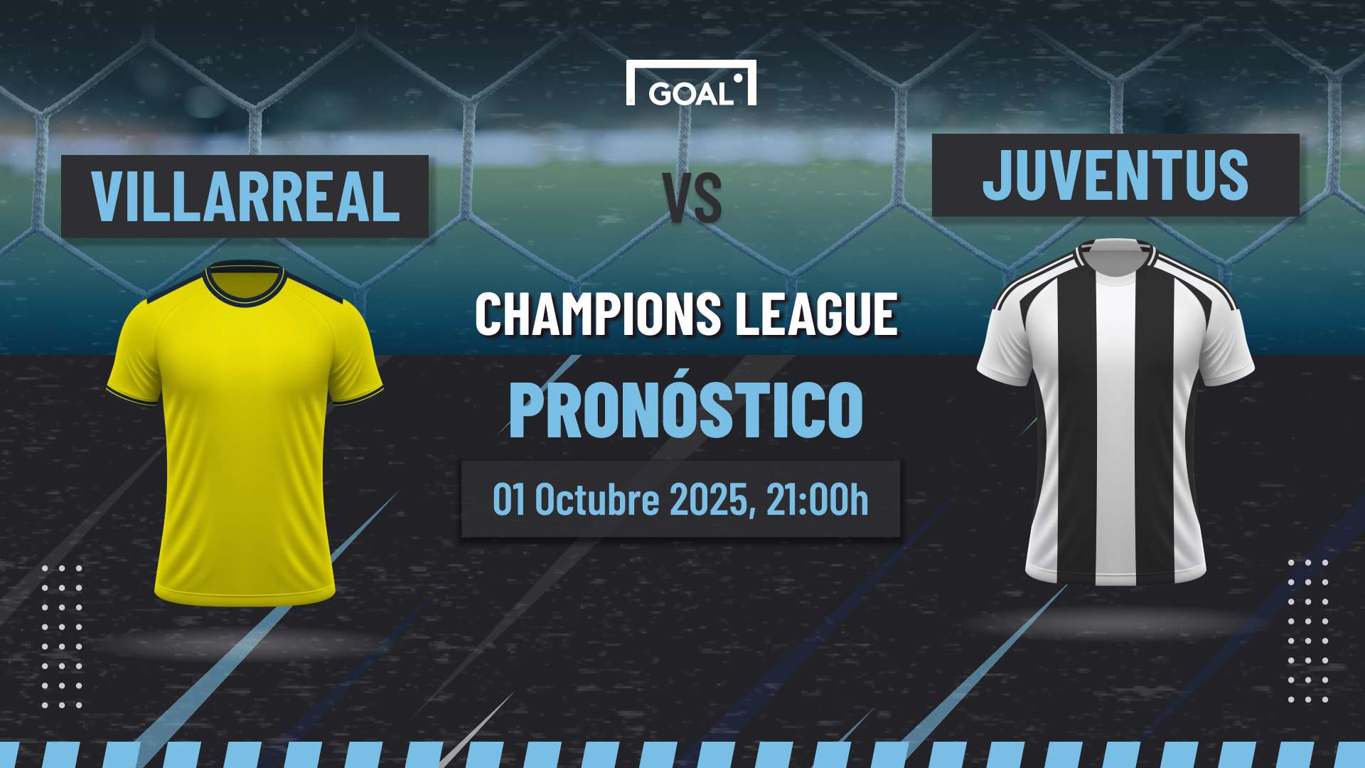 Villarreal vs Juventus Pronóstico y Apuestas Champions League | 01/10/25