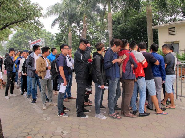 Không khí ngày trả vé online đầu tiên trận Việt Nam vs Philippines 30/11