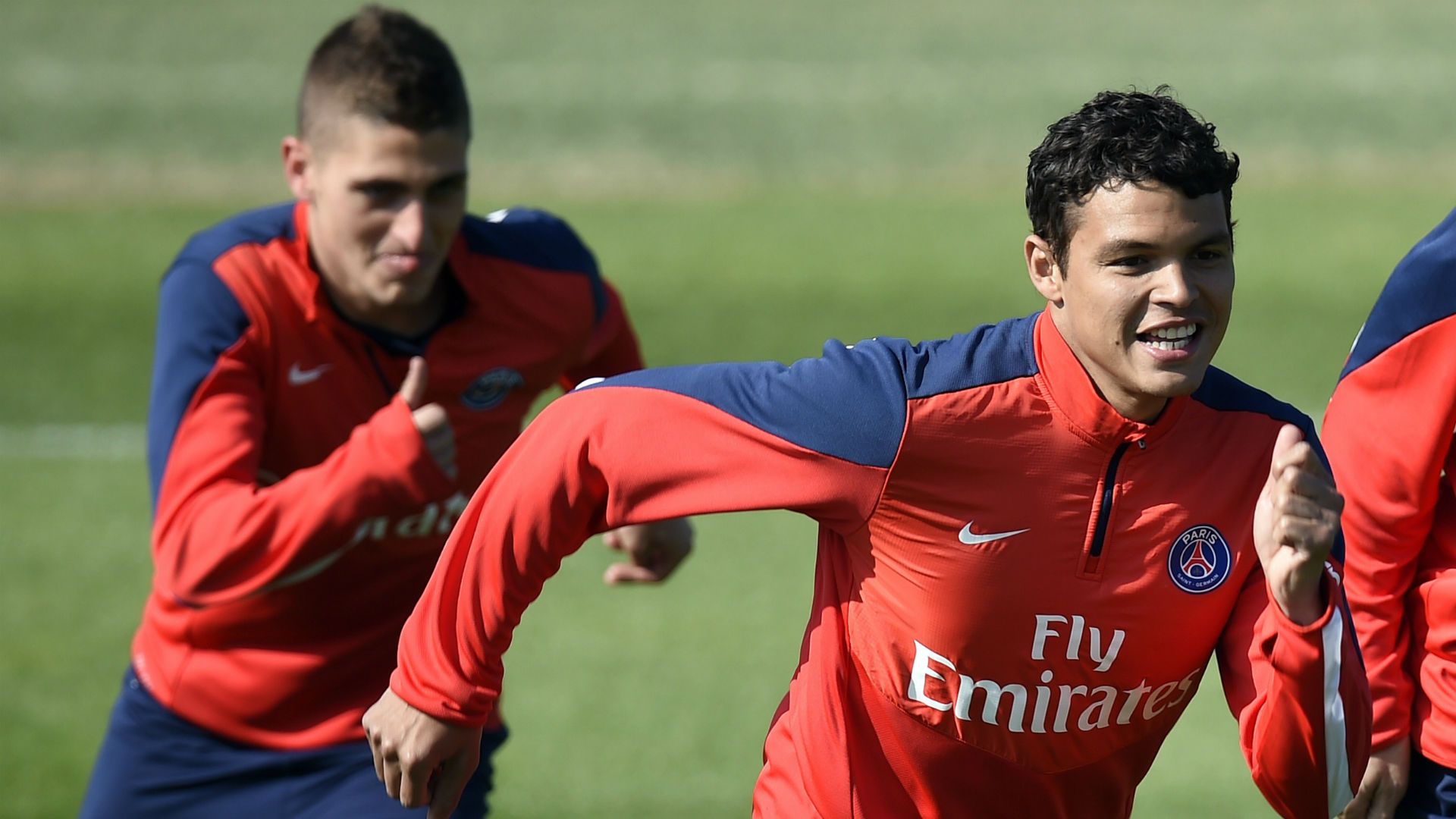 Thiago Silva Marco Verratti Paris SG