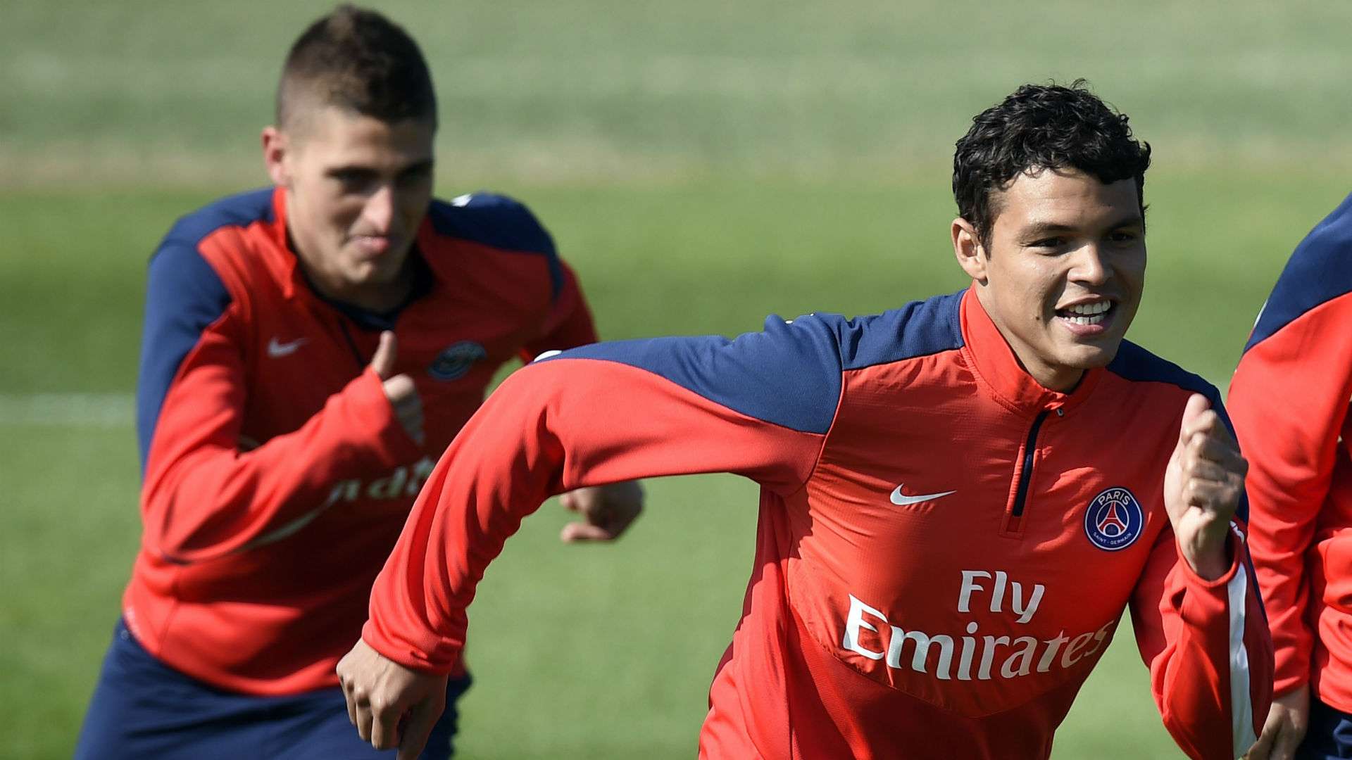 Thiago Silva Marco Verratti Paris SG