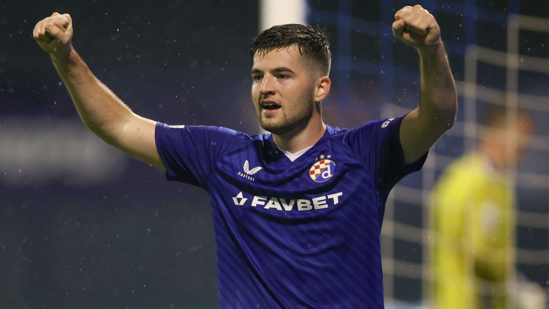 Dinamo Zagreb's Croatian midfielder #10 Martin Baturina