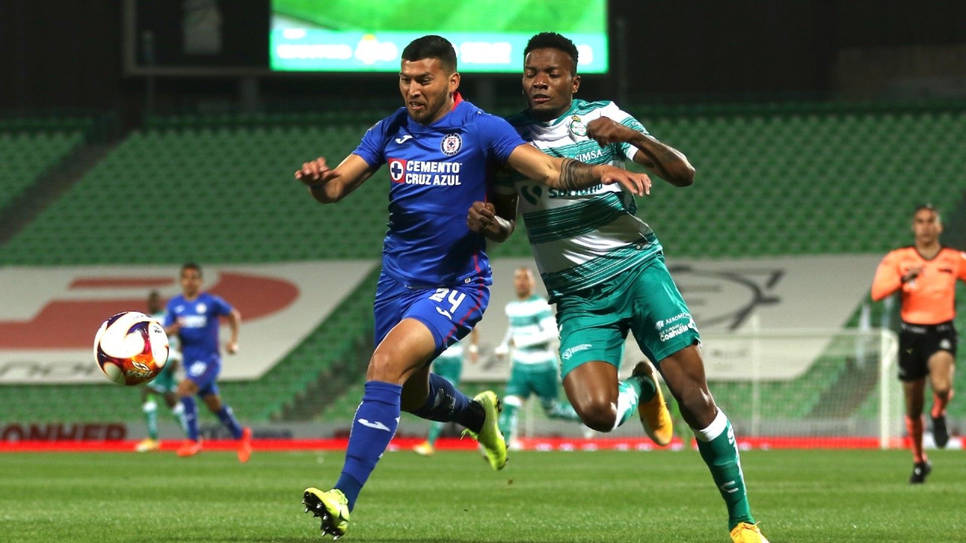 Santos Cruz Azul Juan Otero Juan Escobar