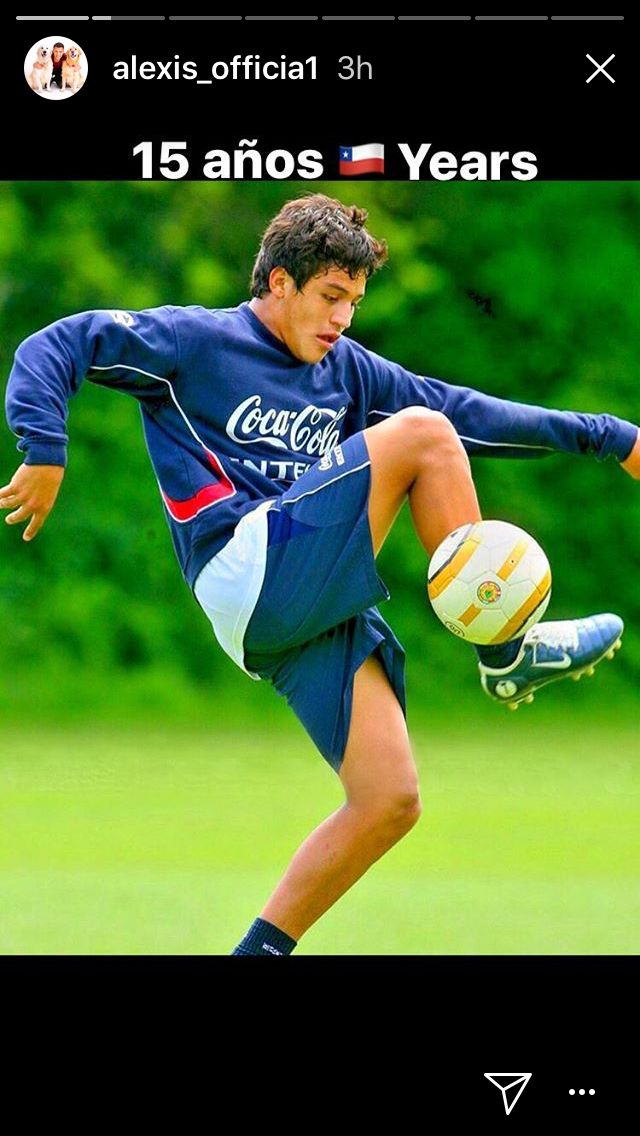 Alexis Sánchez carrera