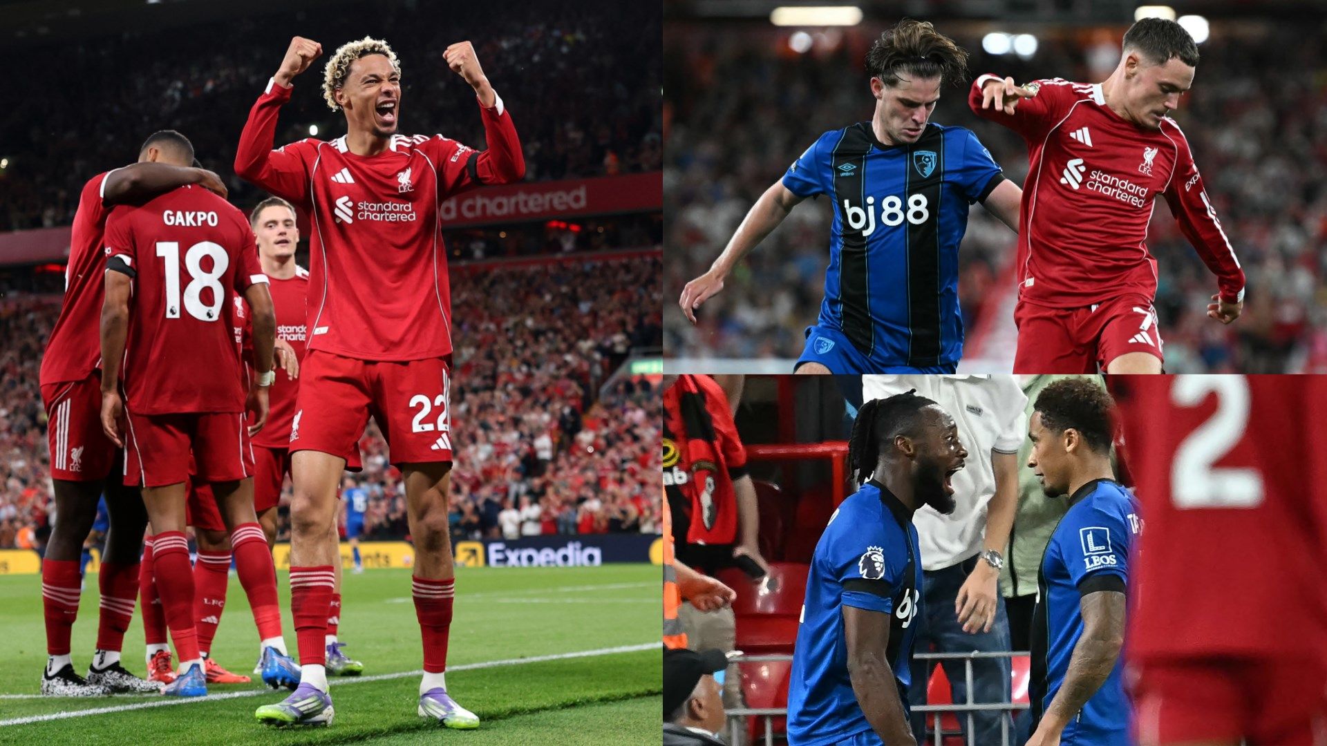 Liverpool Bournemouth 2025-2026