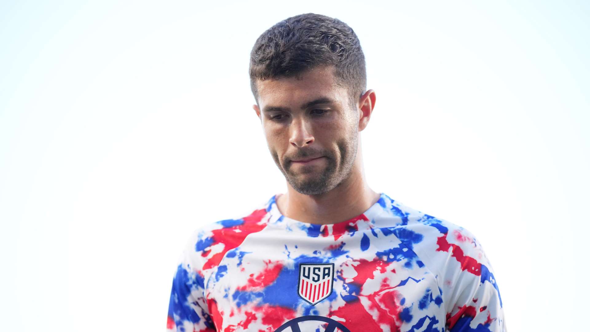 Christian Pulisic USMNT warm-up 2022