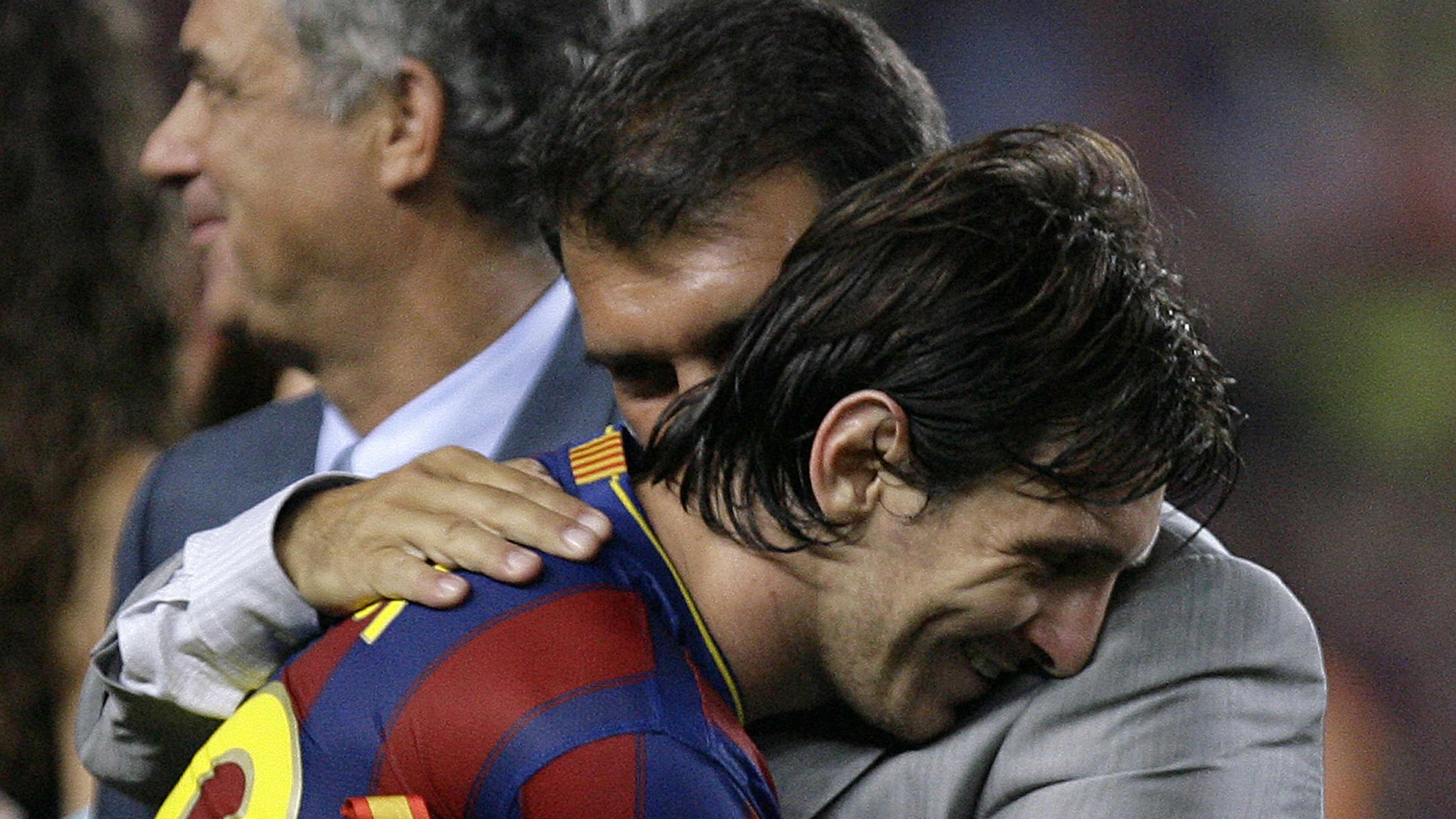 Joan Laporta y Leo Messi, Barcelona