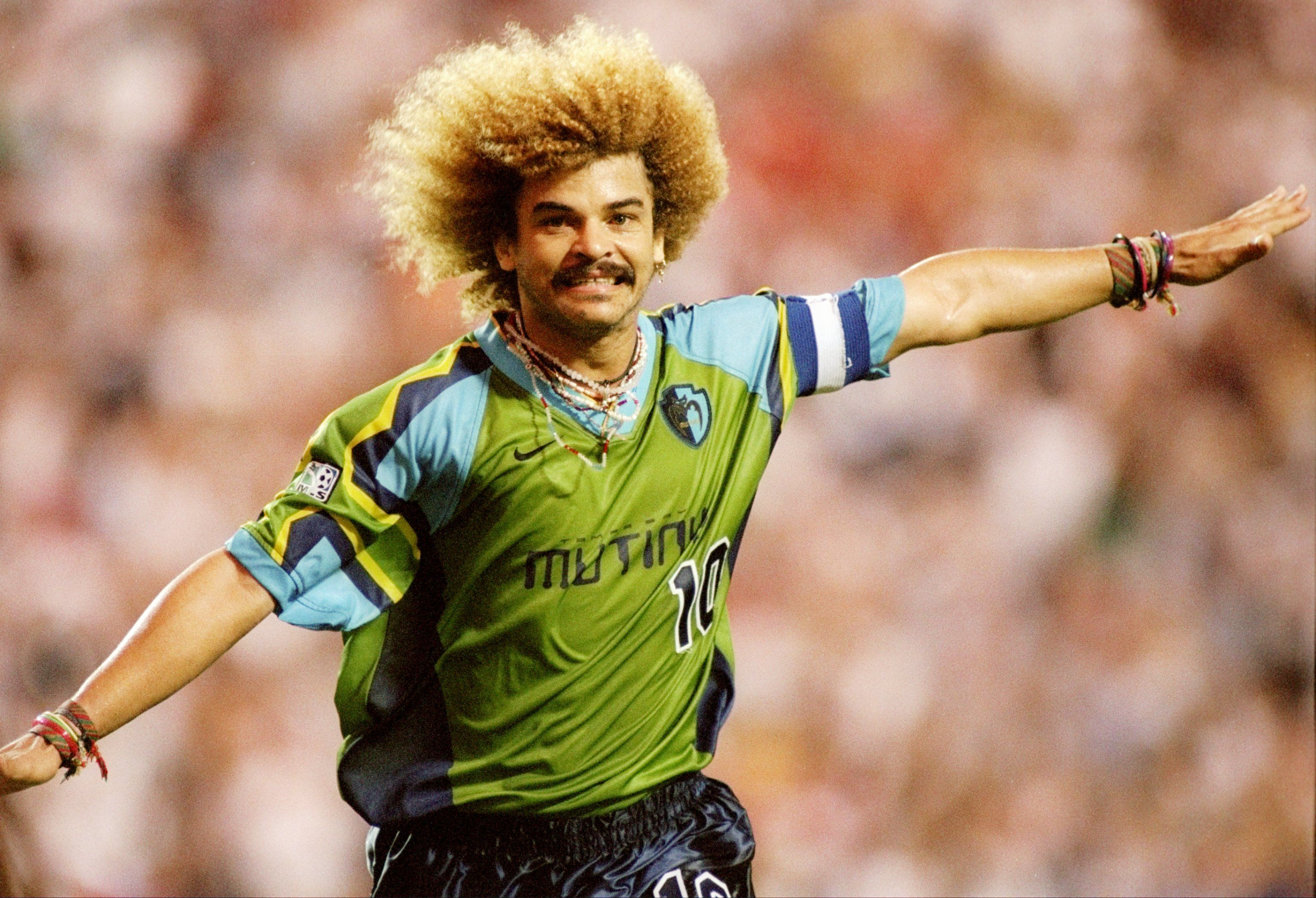 Carlos Valderrama MLS Tampa Bay Mutiny 08171996