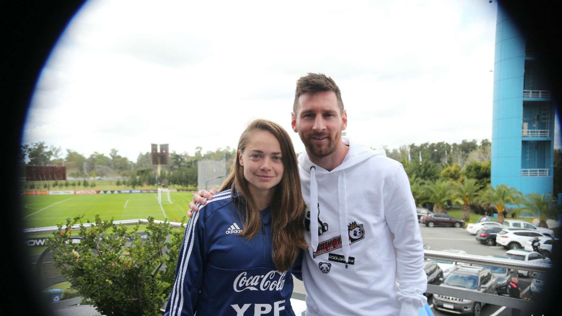 Estefania Banini Lionel Messi Seleccion argentina 31052019