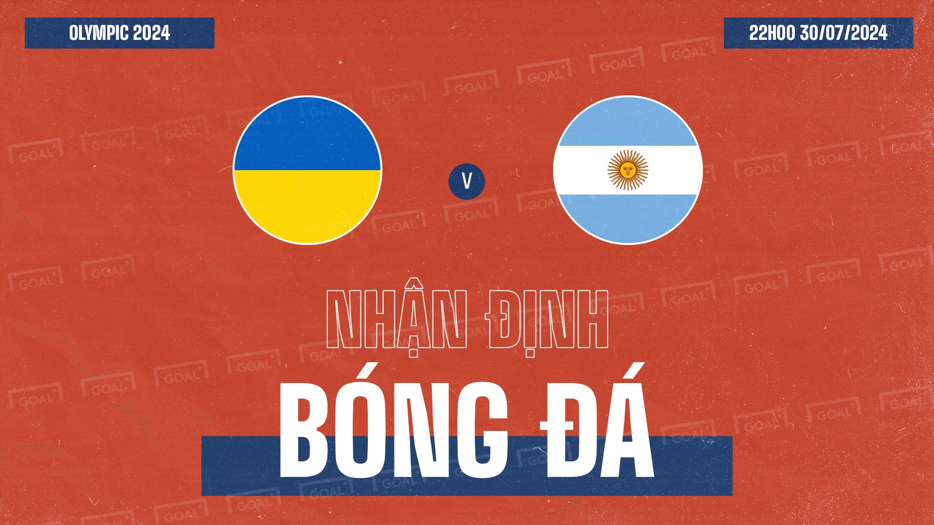 Ukraine U23 vs Argentina U23 Olympic Games Men's Football GFX