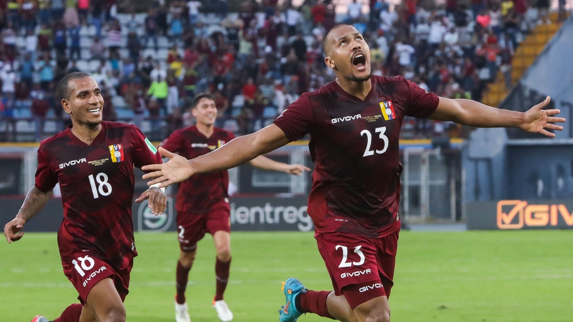 280122 Venezuela vs Bolivia Salomón Rondón Rómulo Otero