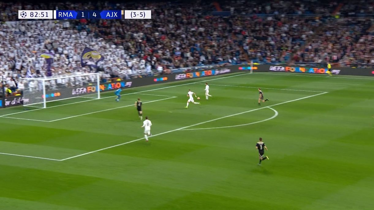 Luka Modric Karim Benzema Real Madrid Ajax