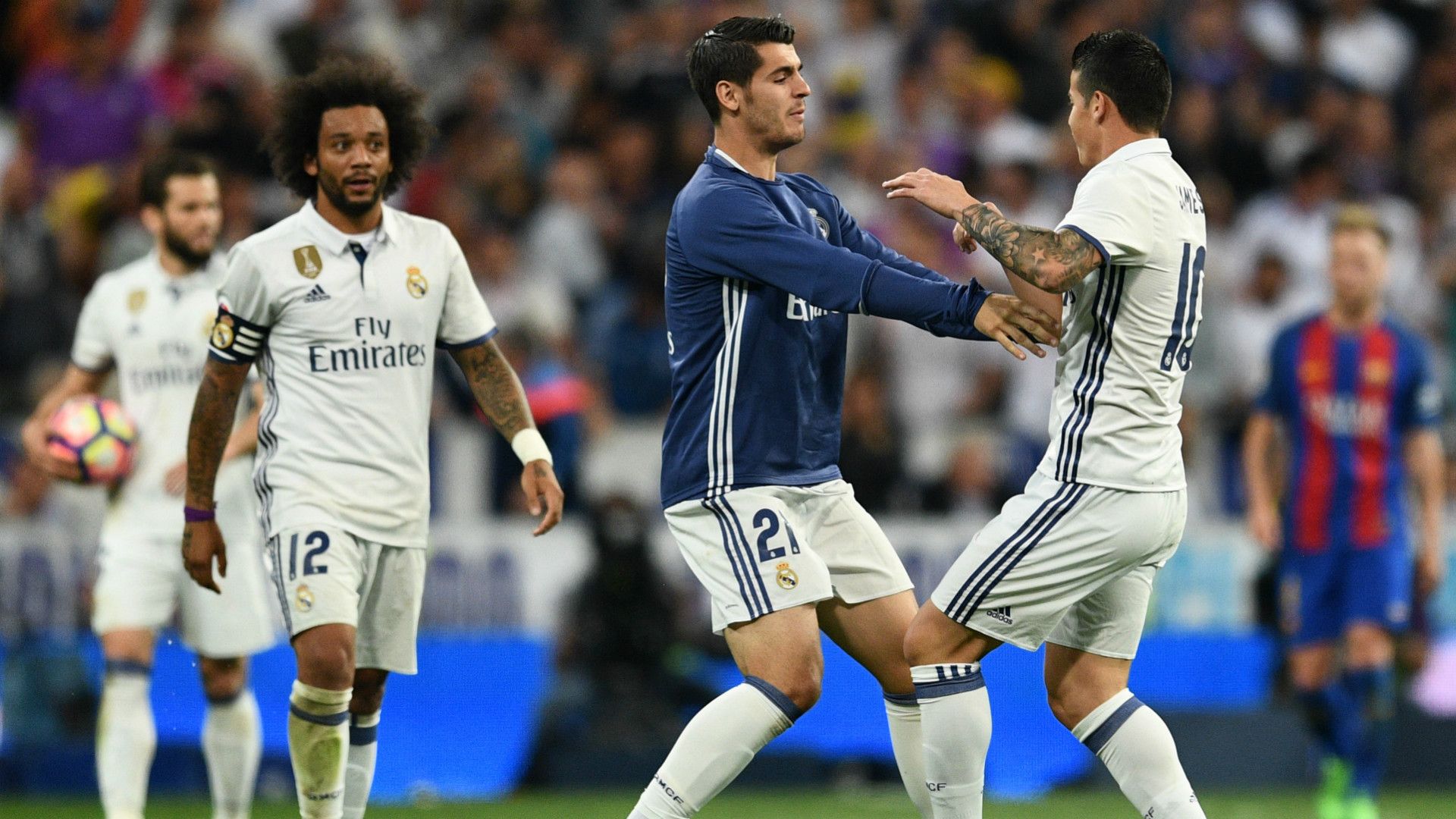 James Rodriguez Real Madrid Barcelona LaLiga