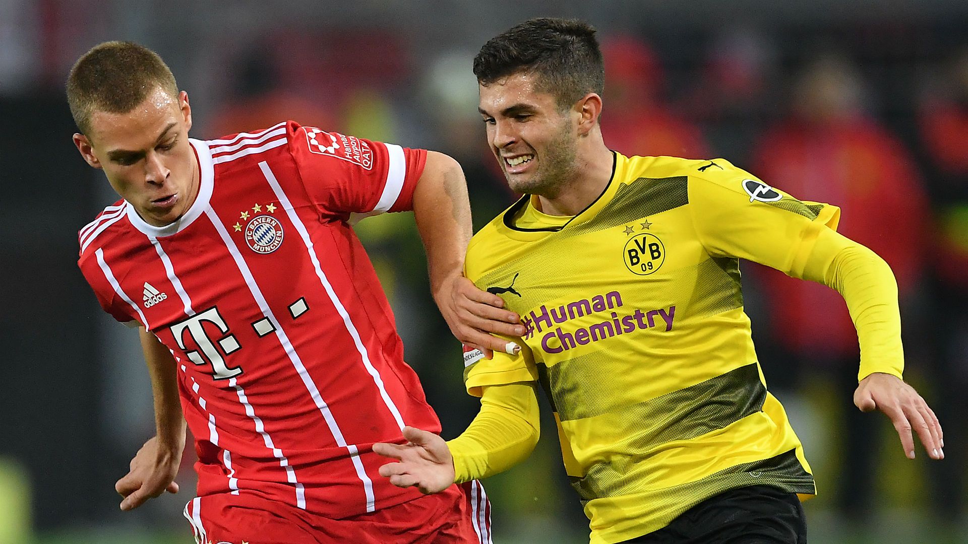 Josh Kimmich Christian Pulisic Bayern Dortmund