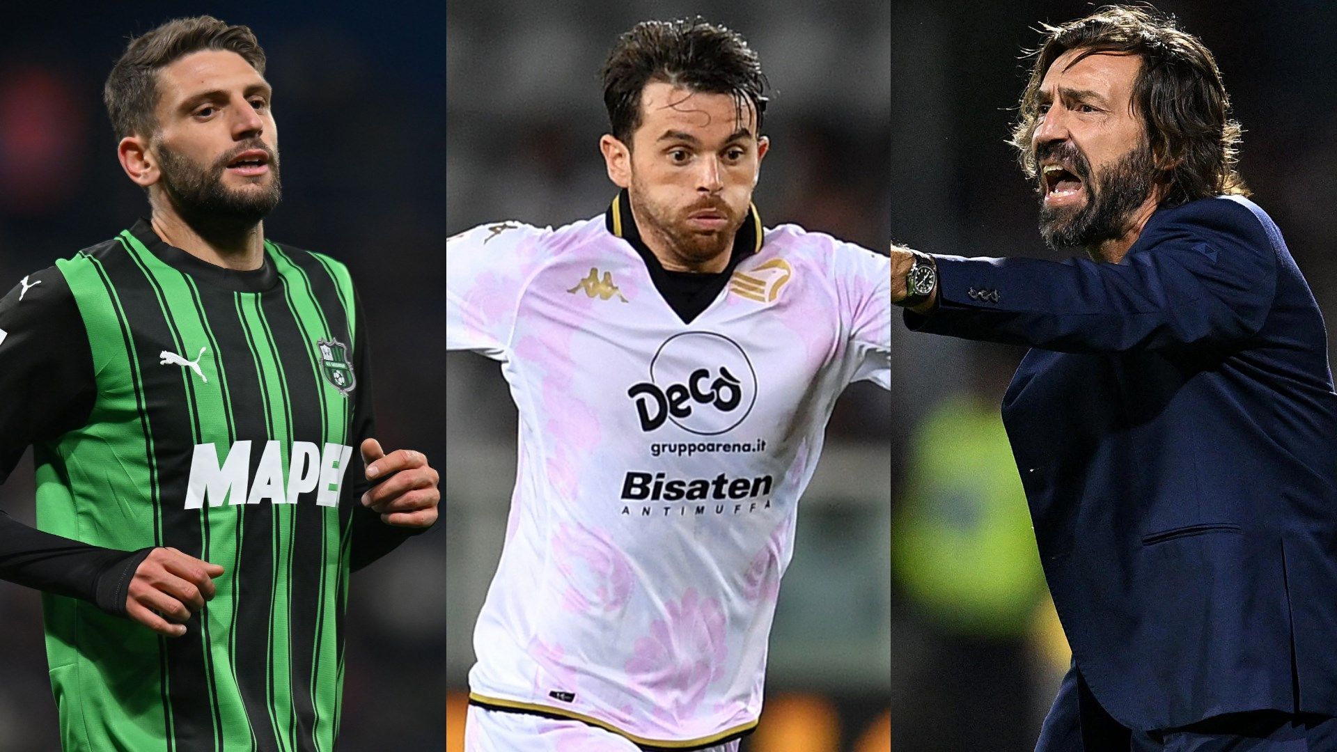 Berardi Brunori Pirlo Serie B